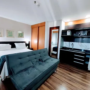 Apart-hotel Flat Particular - Olimpia Com Vista Privilegiada 20º Andar São Paulo